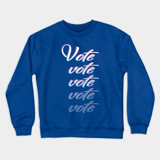 Colorful Vote Crewneck Sweatshirt